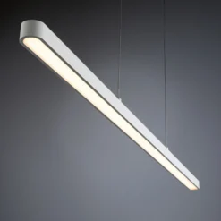 Lámpara colgante LED Lento de Paulmann, blanca, 100 cm, luz hacia arriba/abajo,