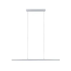 Lámpara colgante LED Lento de Paulmann, cromada, 100 cm, luz hacia