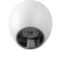 Lámpara colgante LED Lindby Lumaro, blanca, Ø 6,2 cm, 48V, atenuable
