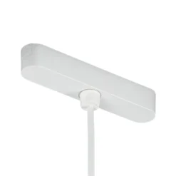 Lámpara colgante LED Lindby Lumaro, blanca, Ø 6,2 cm, 48V, atenuable