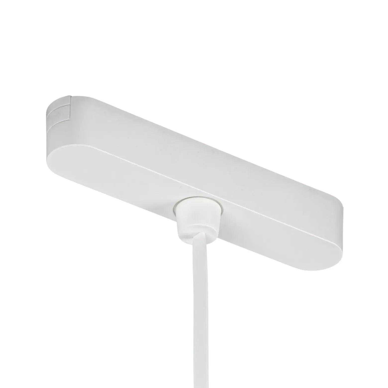 Lámpara colgante LED Lindby Lumaro, blanca, Ø 6,2 cm, 48V, atenuable