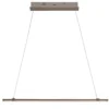 Lámpara colgante LED lineal Tymon, estrecha, extensible