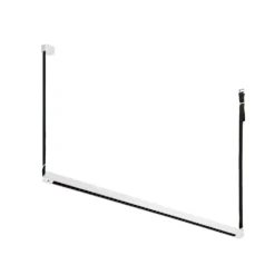 Lámpara colgante LED LOOM DESIGN Belto, blanca