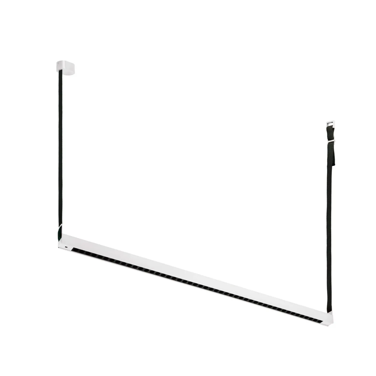 Lámpara colgante LED LOOM DESIGN Belto, blanca
