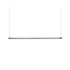 Lámpara colgante LED LOOM DESIGN Straw 150, negra, aluminio