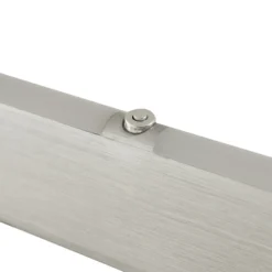 Lámpara colgante LED Lucande Arvon, color aluminio, 117 cm, atenuable, CCT