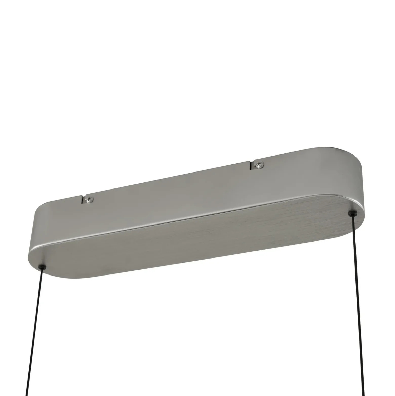 Lámpara colgante LED Lucande Arvon, color aluminio, 117 cm, atenuable, CCT