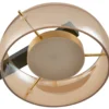 Lámpara colgante LED Lucande Martis, ámbar, 4 luces, atenuable