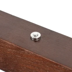 Lámpara colgante LED Lucande Nihalo, nogal, 122 cm, atenuable, CCT