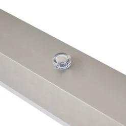 Lámpara colgante LED Lucande Solvar, 117 cm, plateada, CCT, atenuable