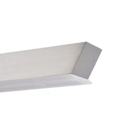 Lámpara colgante LED Lucande Solvar, 117 cm, plateada, CCT, atenuable