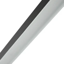 Lámpara colgante LED Lucande Solvar, 117 cm, negro, CCT, atenuable