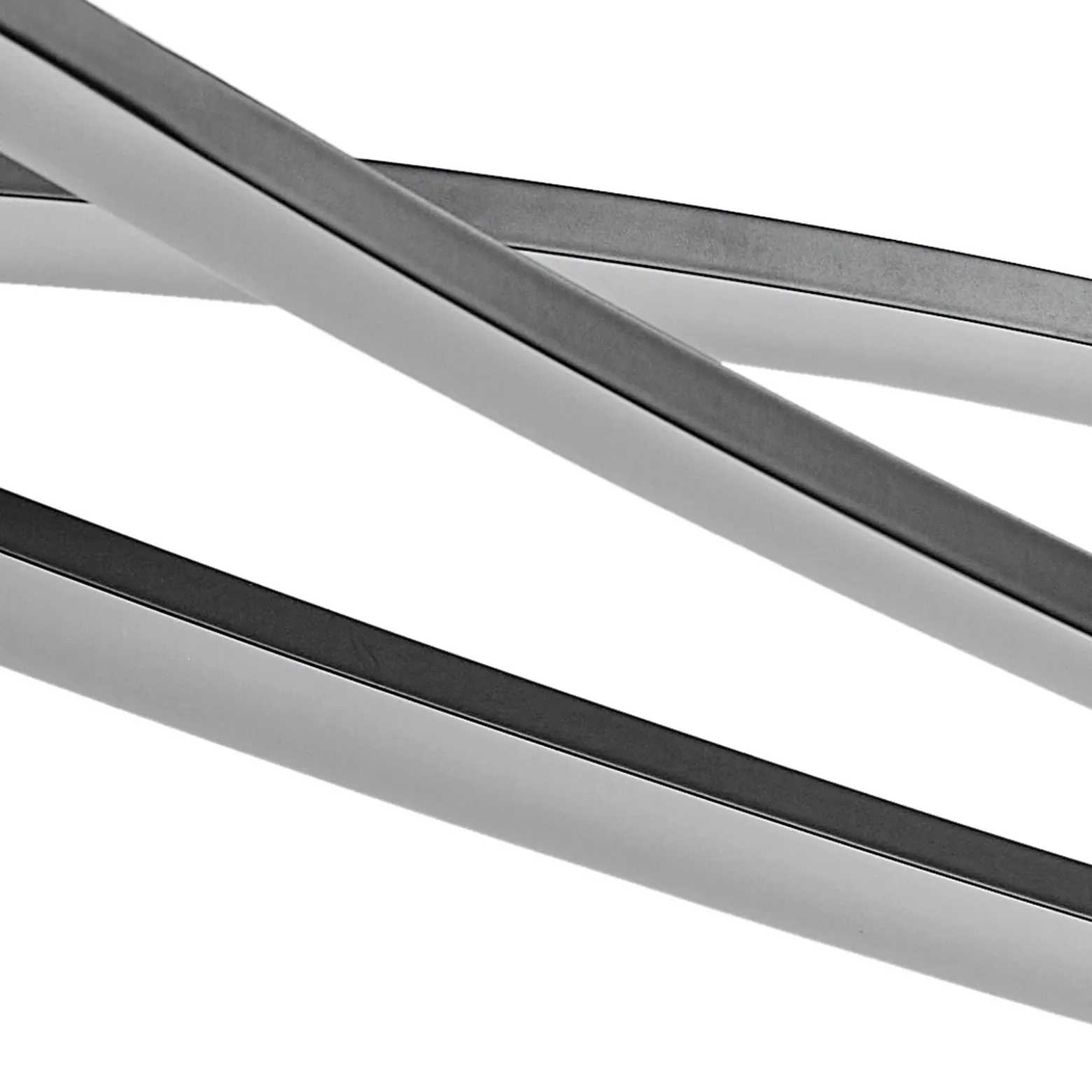 Lámpara colgante LED Lucande Sayori, 98 cm, negra, atenuable