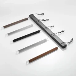 Lámpara colgante LED Lucande Stoika, 88 cm, 5 luces, metal