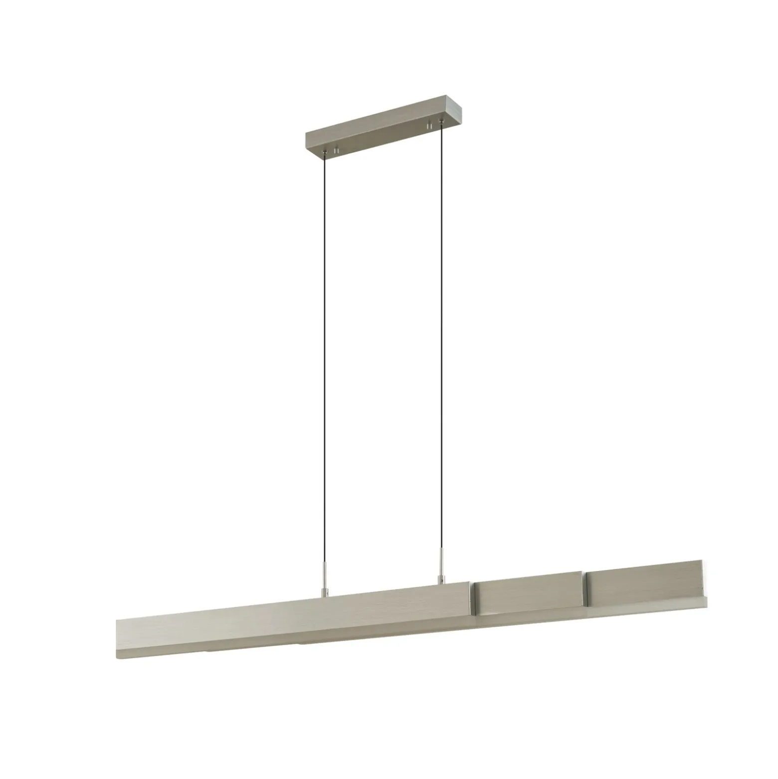 Lámpara colgante LED Lucande Torven, aluminio, CCT, extensible