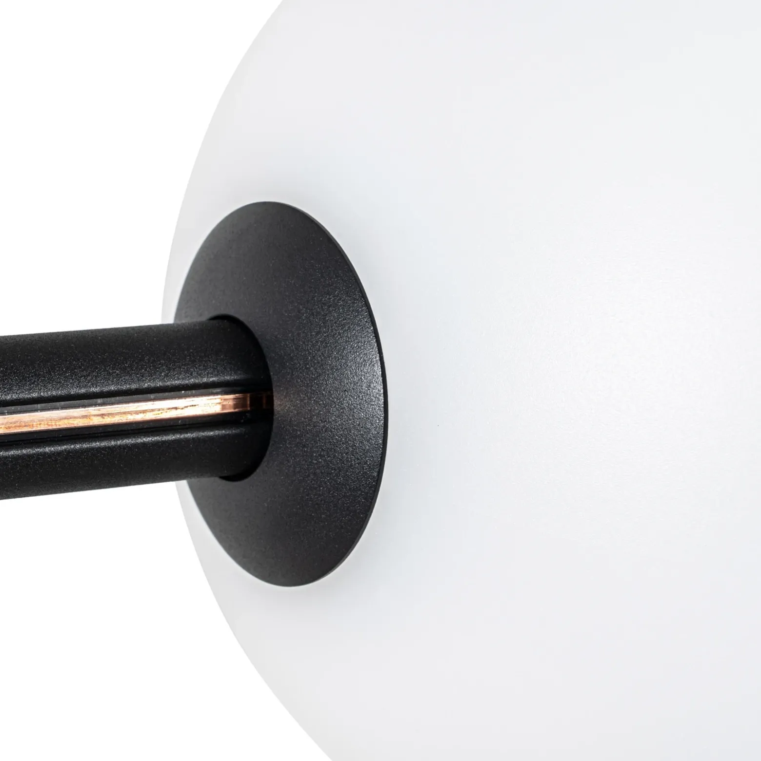Lámpara colgante LED Lucande Tanira, negro/blanco, 140 cm, atenuable por pasos