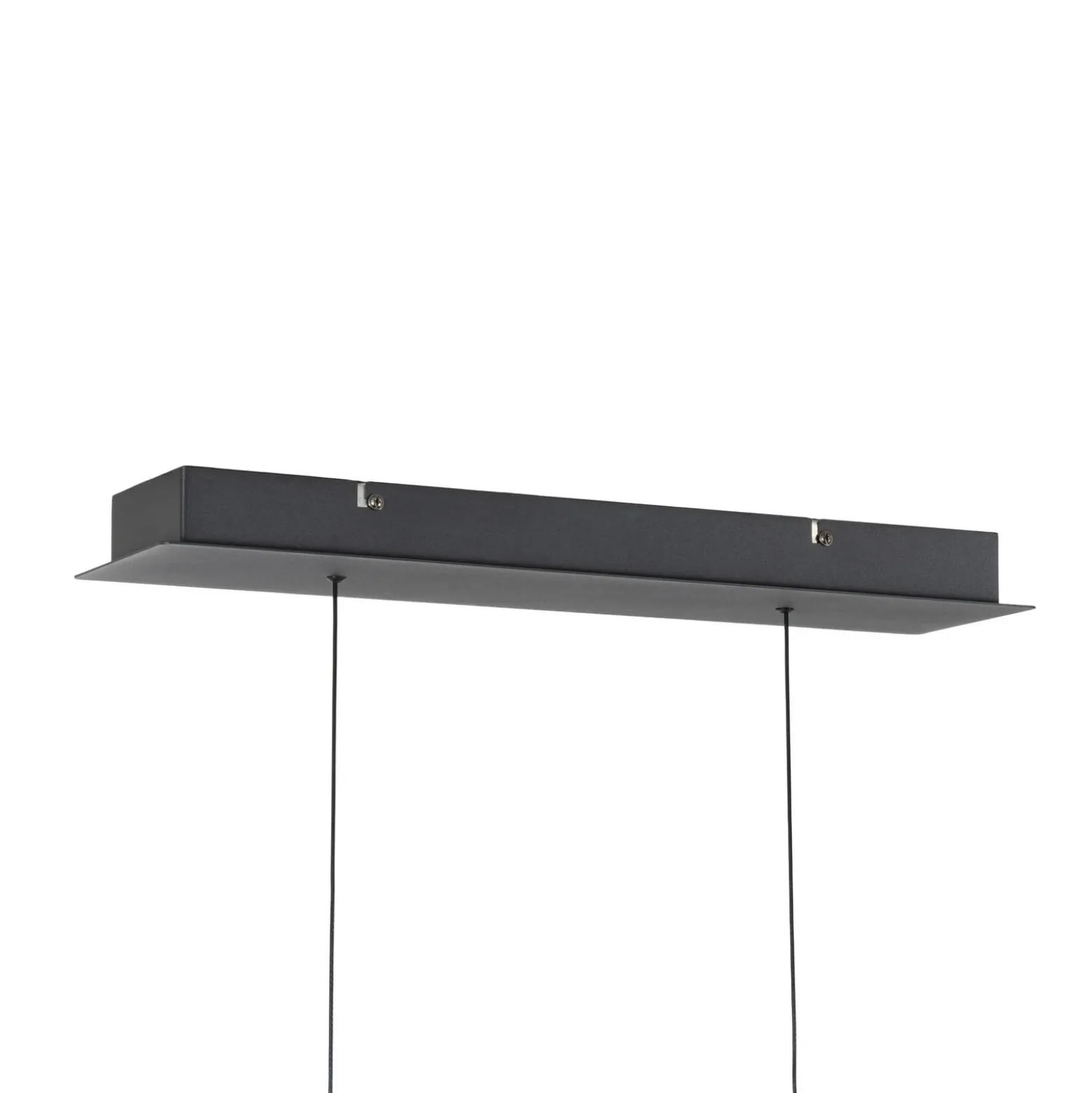 Lámpara colgante LED Lucande Tanira, negro/blanco, 140 cm, atenuable por pasos