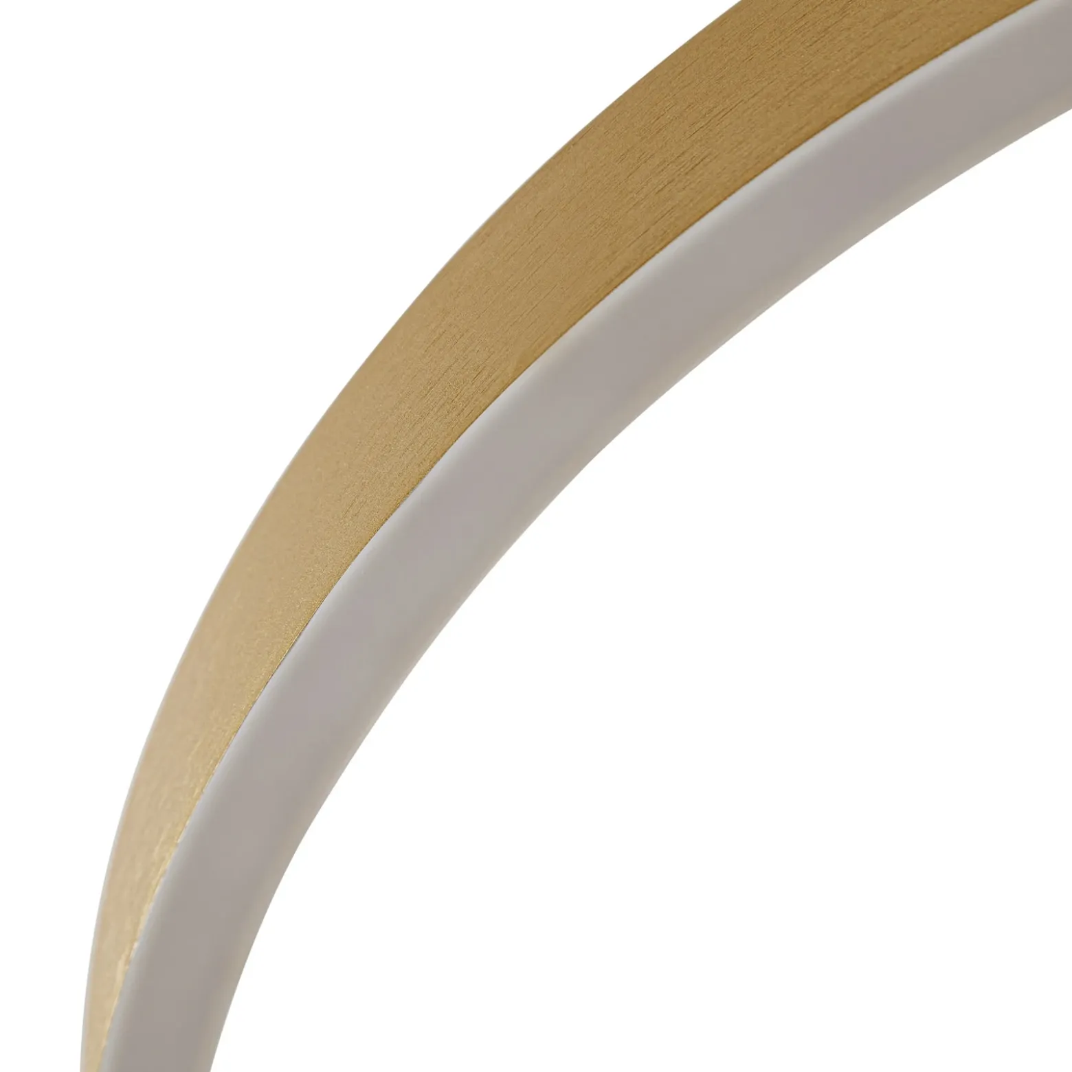 Lámpara colgante LED Lucande Yonam, Ø 60 cm, 1 luz, dorada, CCT
