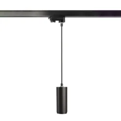 Lámpara colgante LED Lucea trifásica 10 W negra