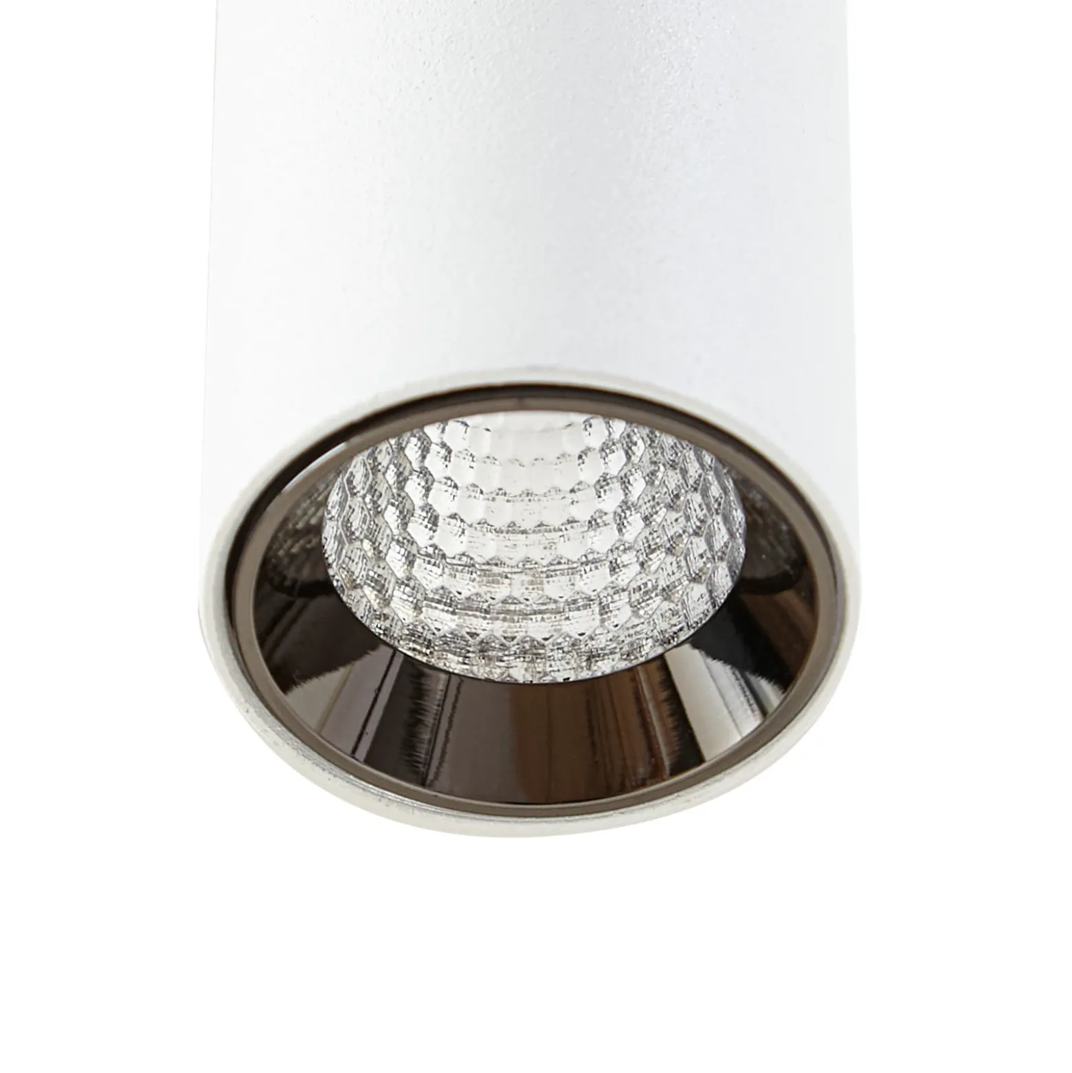 Lámpara colgante LED Lumaro de Lindby, blanca, 27 cm, 48 V, atenuable