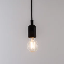 Lámpara colgante LED Maman negro 14 luces
