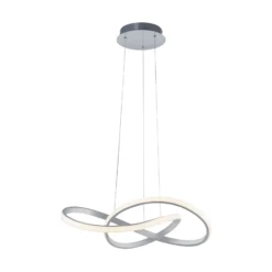 Lámpara colgante LED Maria, atenuable 3 veces, aluminio