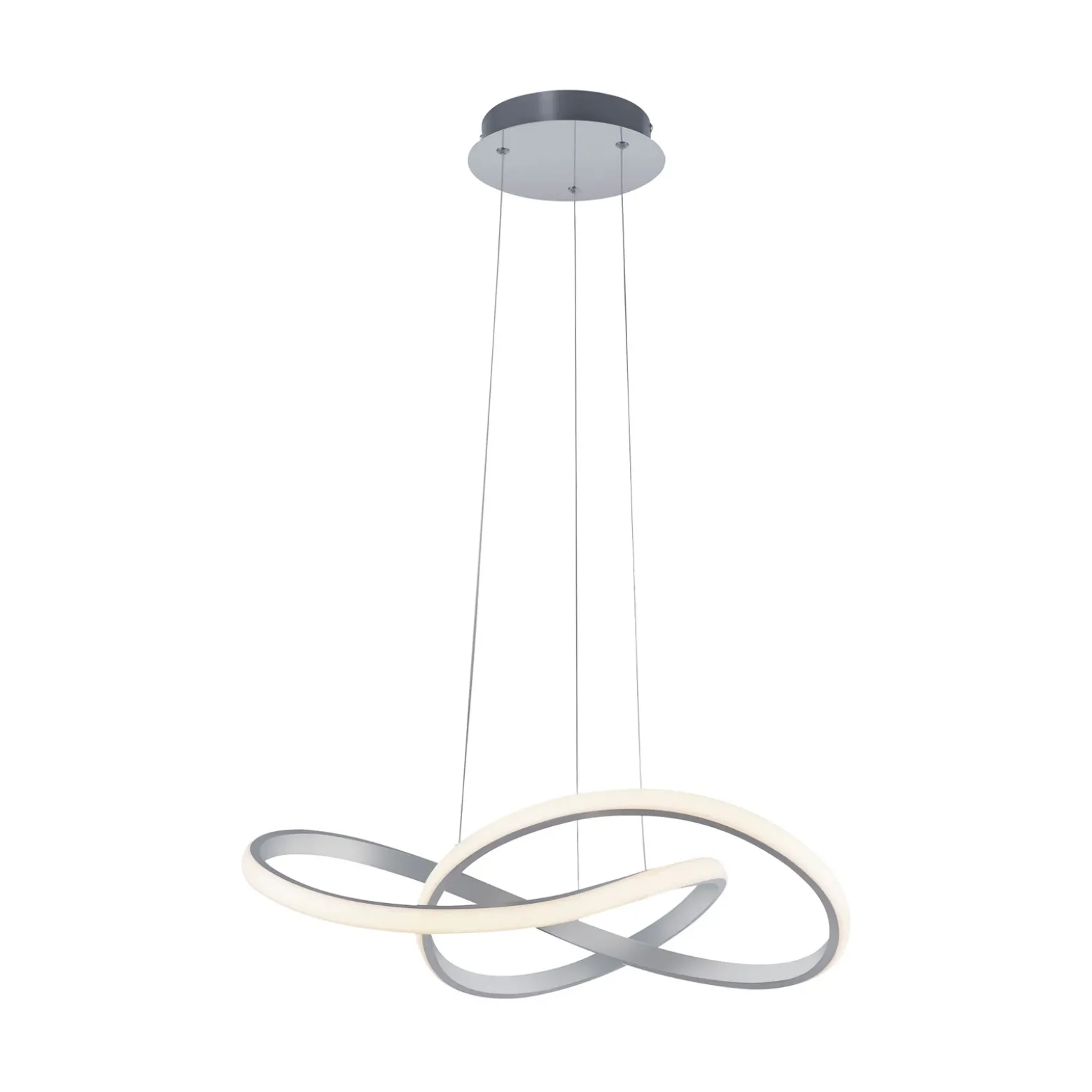Lámpara colgante LED Maria, atenuable 3 veces, aluminio