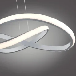 Lámpara colgante LED Maria, atenuable 3 veces, aluminio