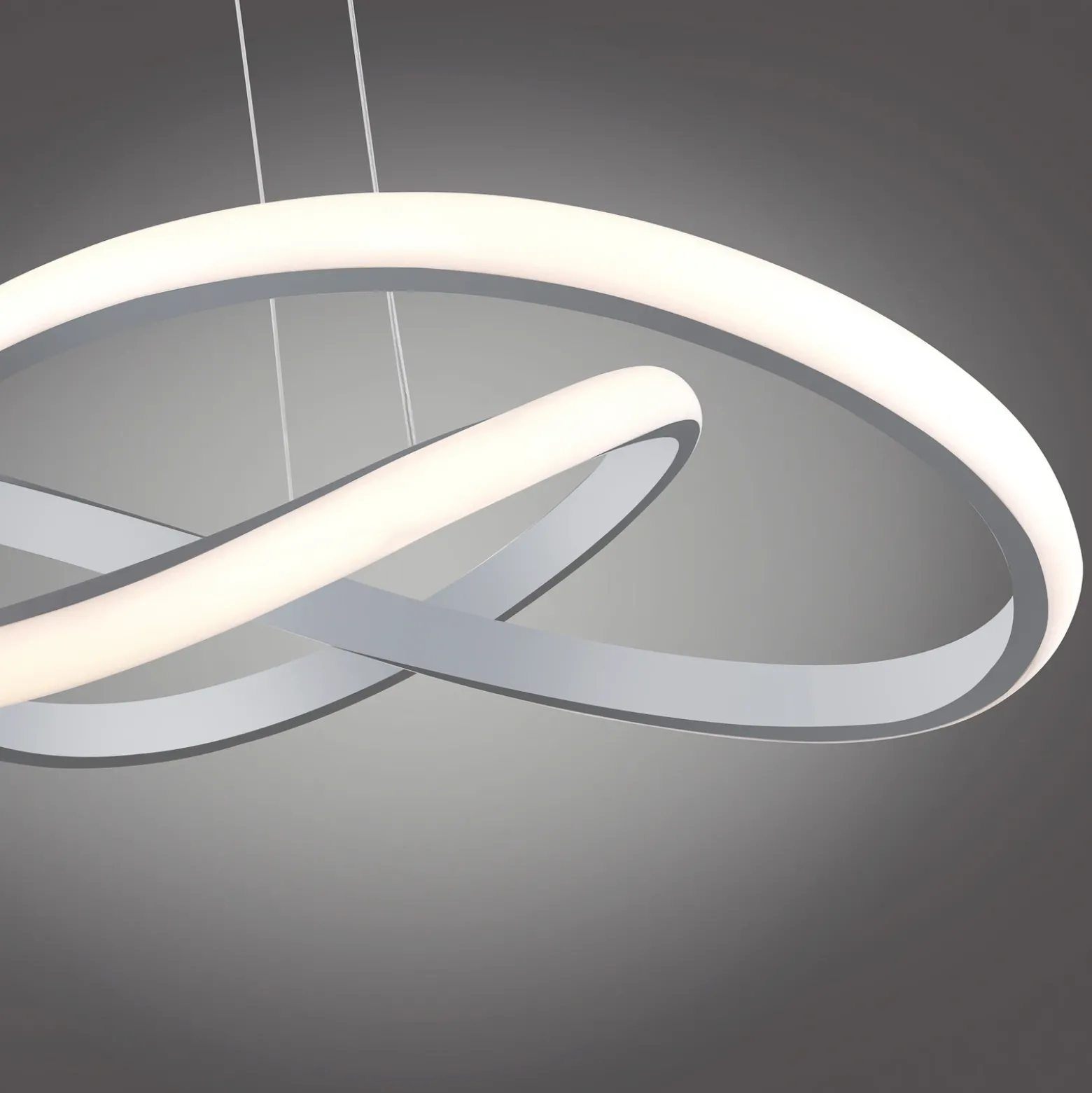 Lámpara colgante LED Maria, atenuable 3 veces, aluminio