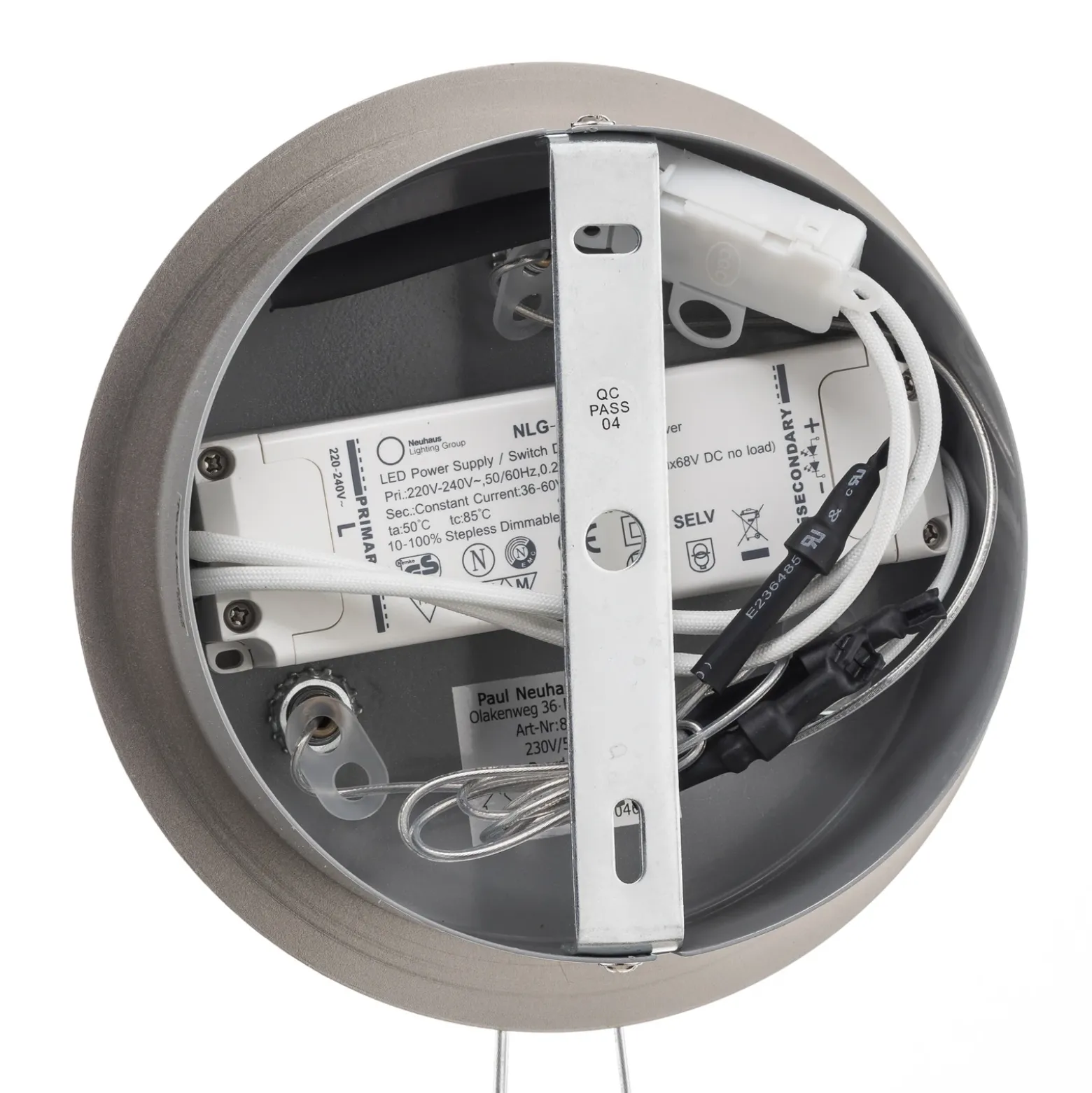 Lámpara colgante LED Melinda, 30W, atenuable