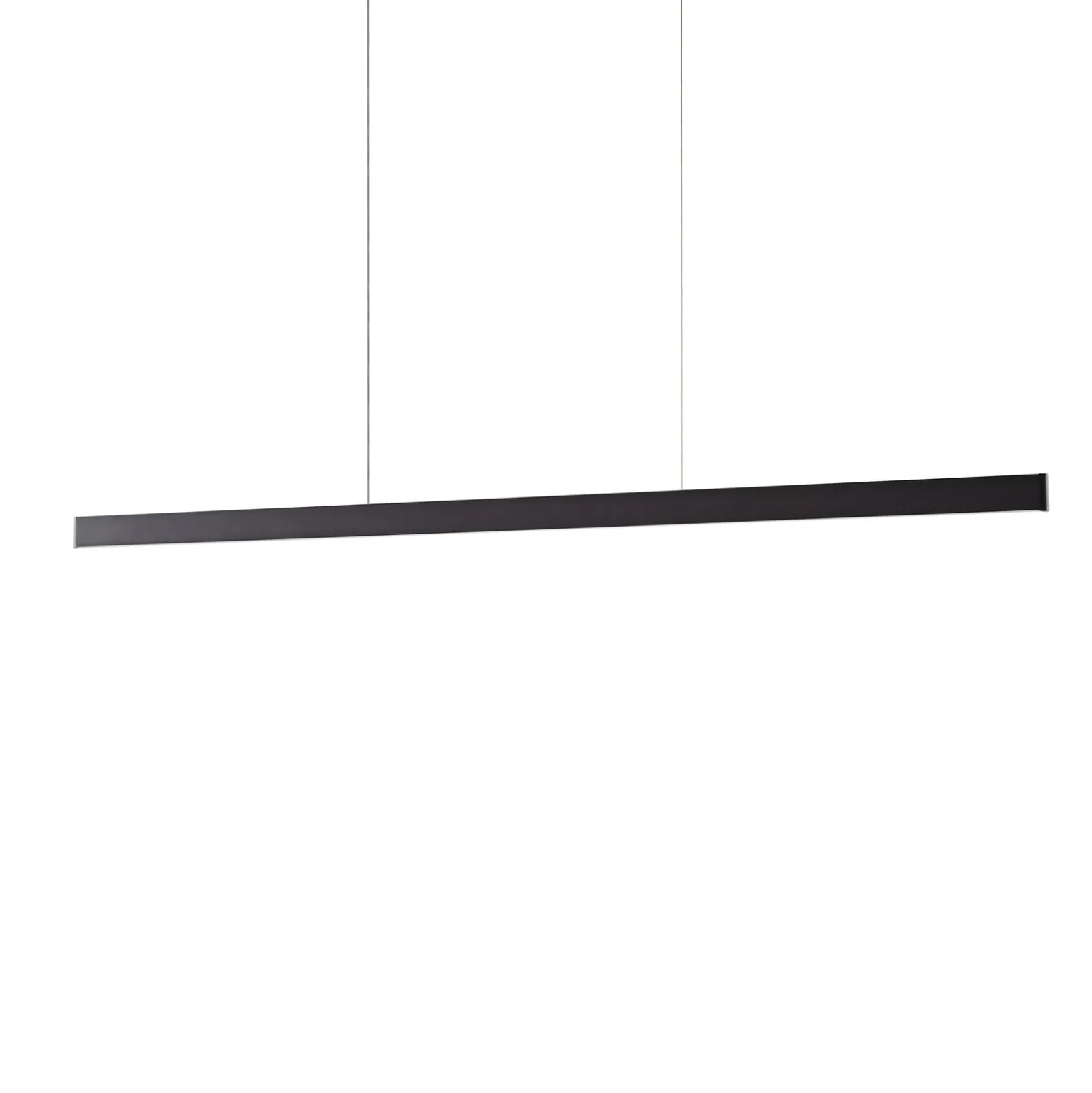 Lámpara colgante LED Mylosh de Lucande, negra, 150 cm, CCT, atenuable