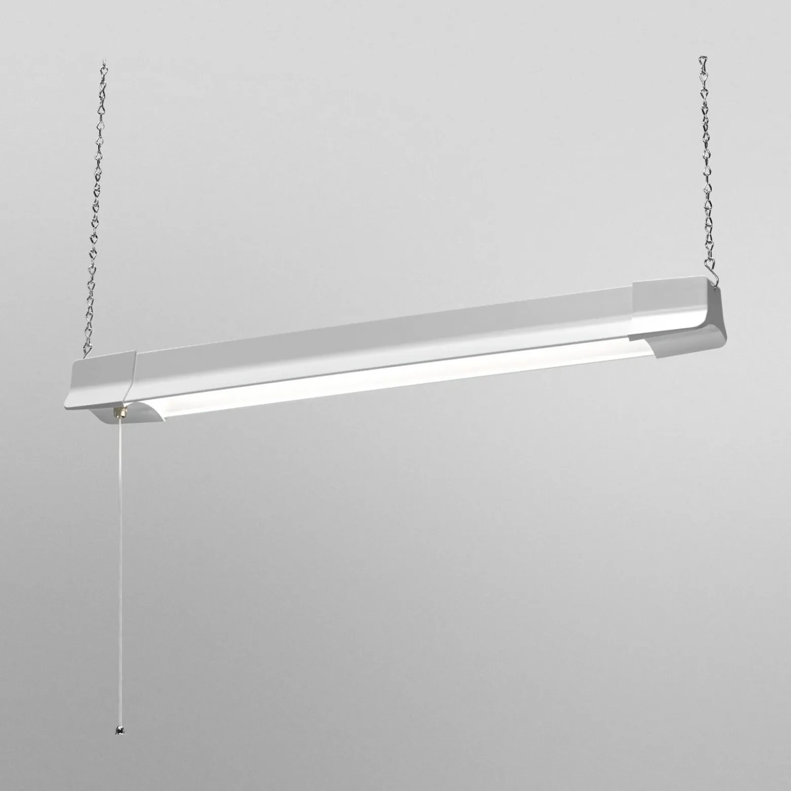 Lámpara colgante LED OFFICE LINE de OSRAM, longitud 60 cm, interruptor blanco