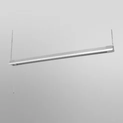 Lámpara colgante LED OSRAM OFFICE LINE, longitud 112 cm, blanca, interruptor