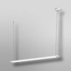 lámpara colgante LED OSRAM Office line Slab blanca 4000 K atenuable