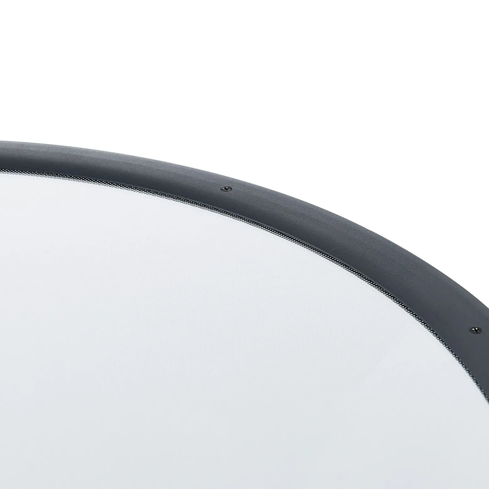 Lámpara colgante LED PANEL, negro, Ø 63 cm, metal, CCT atenuable 50 W