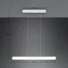Lámpara colgante LED Paros DUOline, barras, blanco