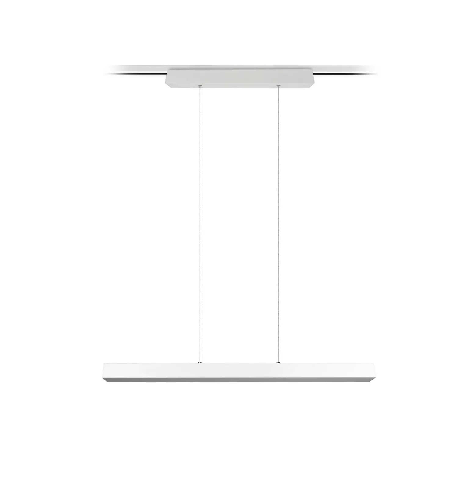 Lámpara colgante LED Paros DUOline, barras, blanco