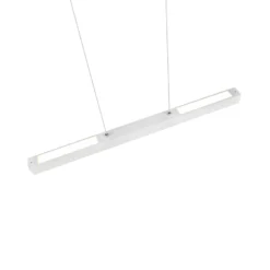 Lámpara colgante LED Paros DUOline, barras, blanco