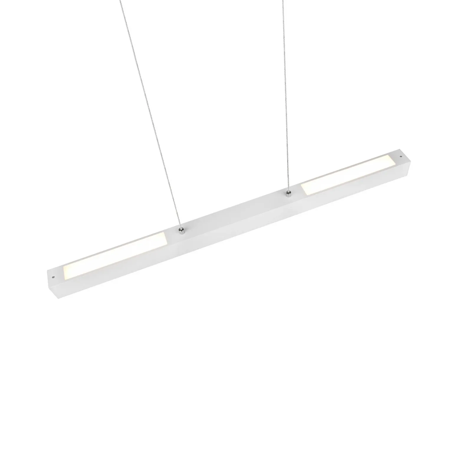 Lámpara colgante LED Paros DUOline, barras, blanco