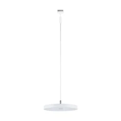 Lámpara colgante LED Paulmann URail Hildor, blanco señal, 3000 K