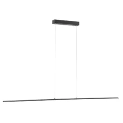 Lámpara colgante LED PURE Lite, grafito, 160 cm, CCT, atenuable