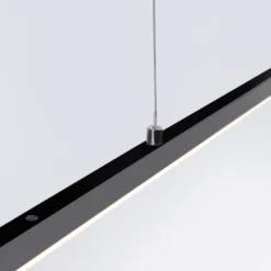 Lámpara colgante LED PURE Lite, grafito, 160 cm, CCT, atenuable