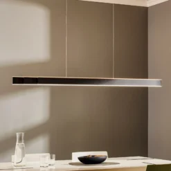 lámpara colgante LED PURE Lume, grafito, CCT