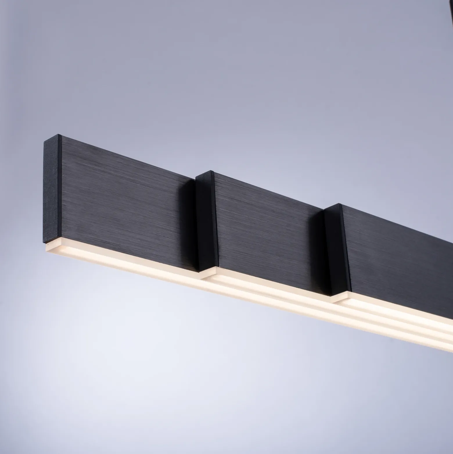 lámpara colgante LED PURE Moto, platino, atenuable, CCT