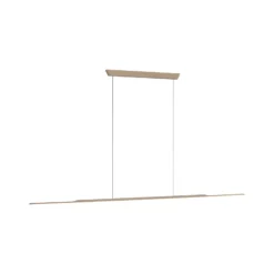 Lámpara colgante LED PURE Surface, bronce, 160 cm, aluminio, 3000 K