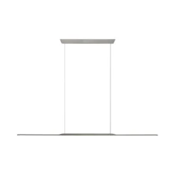 Lámpara colgante LED PURE Surface, gris, 160 cm, aluminio, 3000 K