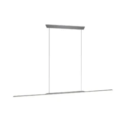 Lámpara colgante LED PURE Surface, gris, 125 cm, aluminio, 3000 K