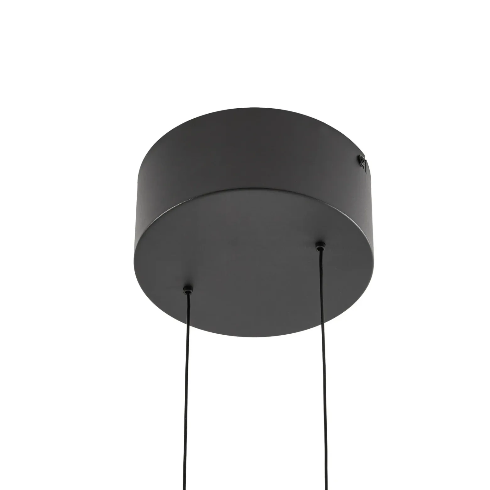 Lámpara colgante LED Quitani Shiro, 1 luz, altura regulable, cristal