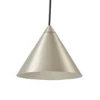 Lámpara colgante LED Rhodes de Lucande, 4 luces, níquel, 82 cm