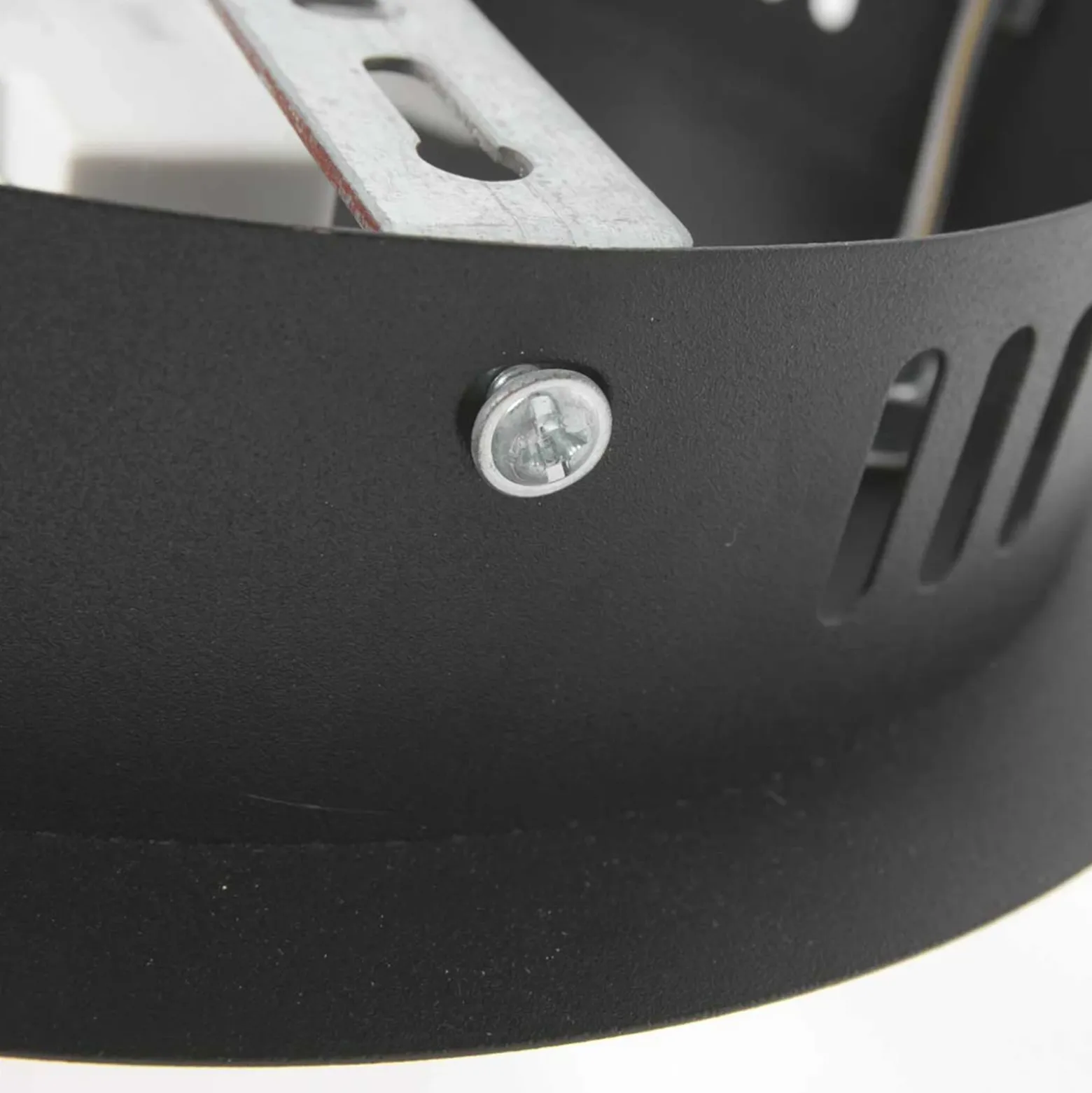 Lámpara colgante LED Ringlux Ø 60cm 2 luces negro